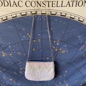 3/$30 💓 Vintage Handmade Beaded Crossbody Bag
